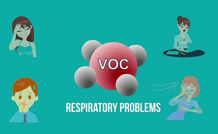 VOC gây các bệnh trên đường hô hấp